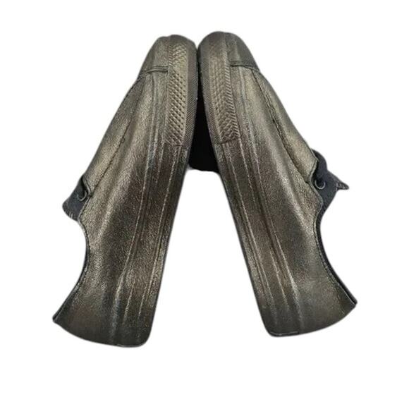 Converse Shoes Womens 6 Sneakers All Star Ox Leather Metallic High Line Shroud - Picture 11 of 16